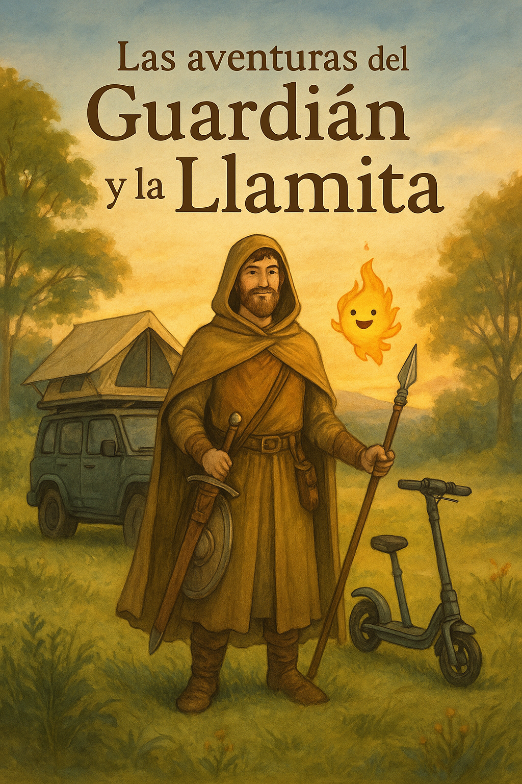 Las Aventuras del Guardian y la Llamita (enlace a Amazon)